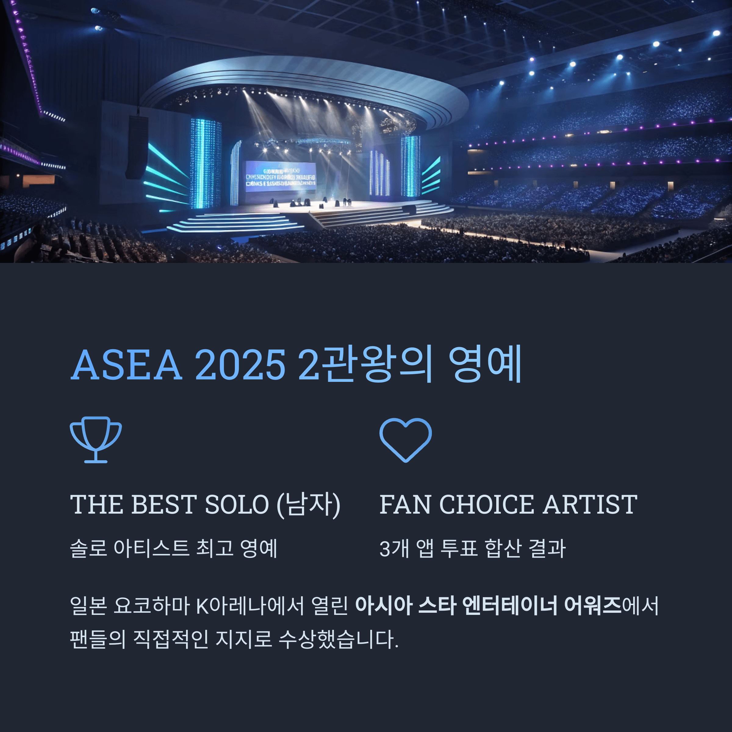 임영웅, 218주 연속 1위와 ASEA 2관왕의 위엄… 진정한 넘버원 스타의 탄생