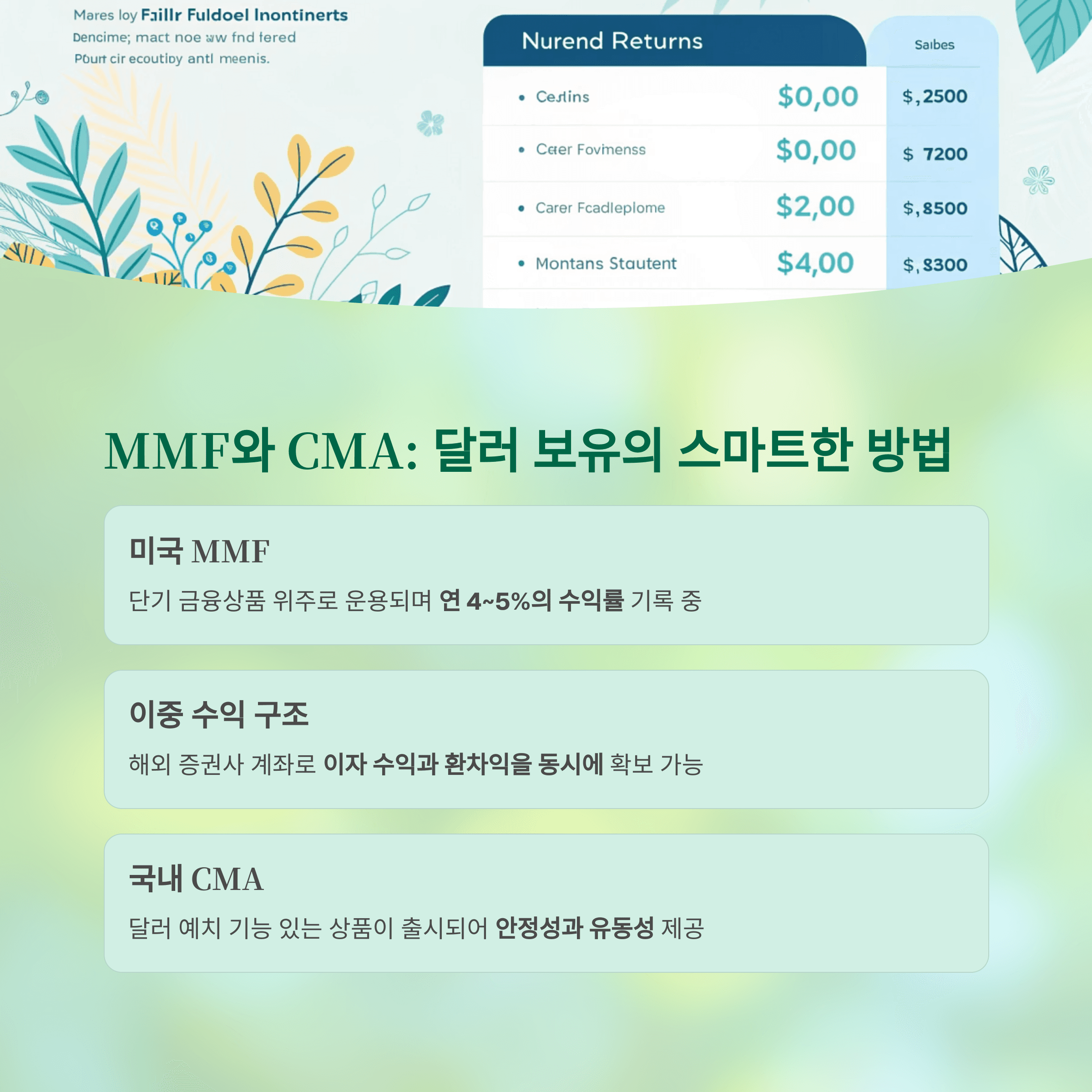 금리 상승기에 달러 자산으로 포트폴리오를 방어하는 전략